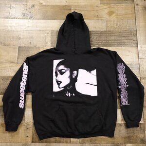 Ariana Grande Sweetener World Tour Hoodie Black XL – Collector’s Item